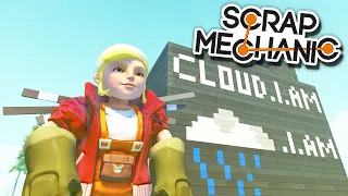 КЛАУД У КЛАРЫ УКРАЛ КАР.. эм.. ПОДАРКИ в SCRAP MECHANIC