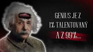 Tyhle Citáty Alberta Einsteina Bys Měl Slyšet Než Zestárneš! ( Motivační Video)