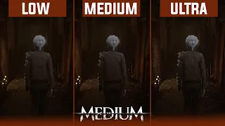 The Medium PC Graphics Comparison (Low vs Medium vs Ultra)