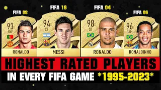 Top 10 Football Players In EVERY FIFA GAMES! 🤯🔥 FIFA 96 - FIFA 23