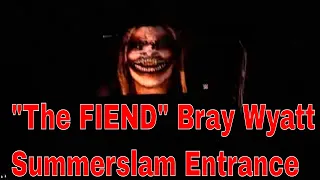 The Fiend Bray Wyatt Entrance LIVE Stadium REACTION!! SUMMERSLAM 2019