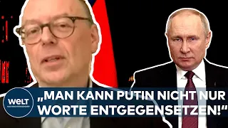 UKRAINE-KRIEG: Invasion von Russland! „Man kann Putin nicht nur Worte entgegensetzen"