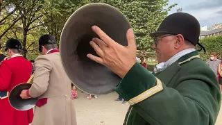 Fastes de la trompe au Palais Royal organisés par la FRTM