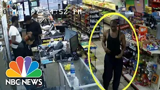 Chauvin Trial: Surveillance Video Shows Inside Convenience Store | NBC Nightly News