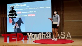 How to Respond to the Humanitarian Crisis in Afghanistan | Seohee Kim | TEDxYouth@IASA