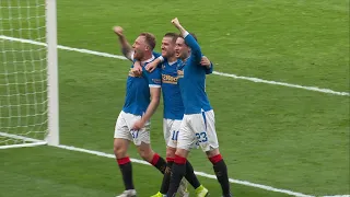Rangers celebrate extra time win over Celtic to make Scottish Cup final