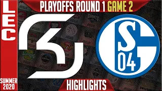 SK vs S04 Highlights Game 2 | LEC Playoffs Summer 2020 Round 1 | SK Gaming vs Schalke 04 G2