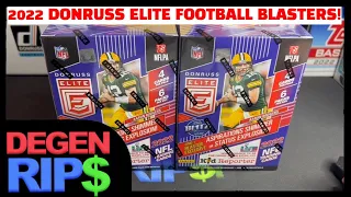 Brand New! - 2022 Donruss Elite Football Blaster Box Review!