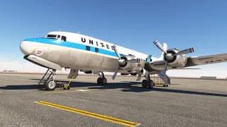 Flying the DC-6 | KABQ - KELP