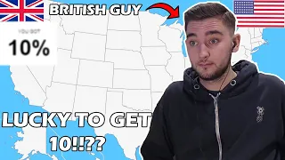 How many US States can a British Guy Guess!?