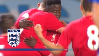 Liverpool U18 2-1 Ipswich U18 (2015/16 FA Youth Cup R3) | Goals & Highlights