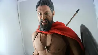 Hot Toys Leonidas Sixth Scale Action Figure Review from 300