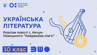 10 клас. Українська література. Реалізм повісті І. Нечуя-Левицького “Кайдашева сім’я”.