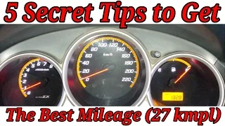 Wanna Get 27 Kmpl Mileage ! 5 Tips to Improve Your Fuel Efficiency