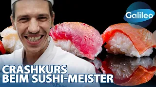 Crashkurs beim Sushi-Meister: Wie schlägt sich Reporter Mario?