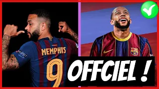 MEMPHIS DEPAY SIGNE AU BARÇA ! ( officiel ) UN BON TRANSFERT POUR LE BARCA ? Mercato Barça