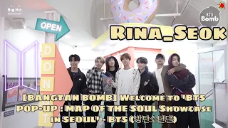 {Озвучка by Rina_Seok}[BANGTAN BOMB]Welcome to ‘BTS POP-UP:MAP OF THE SOUL Showcase in SEOUL’ - BTS