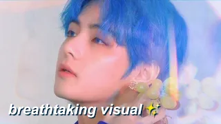 moments when taehyung attacked us with his visuals