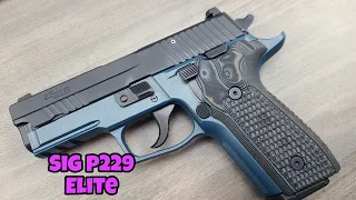 Sig P229 Elite: Just beautiful!