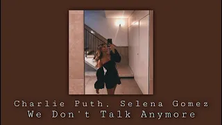 Charlie Puth, Selena Gomez - We Don't Talk Anymore (8D + slowed) | Use Headphones