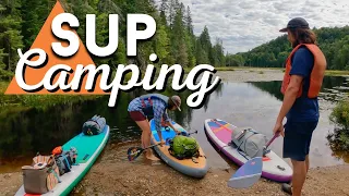 5 Things I Learned Backcountry Camping on a Paddle Board (SUP camping).