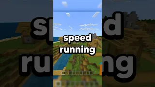 BEST SPEED RUNNING MINECRAFT SEED! #shorts