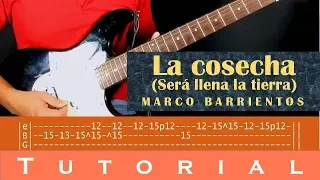 La cosecha (Será llena la tierra) - Tutorial guitarra (Intro, solo, acordes))