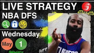 NBA DFS Strategy Wednesday 5/1/24 | DraftKings & FanDuel NBA Lineup Picks