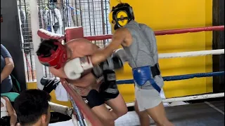 World rated sparring|Miel fajardo vs Carl jammes martin|Grabing sparring to bigayan ng malalakas