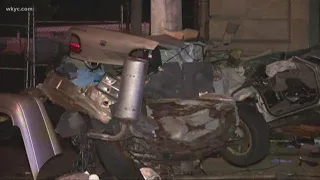 2 die in Cleveland crash as car ripped to pieces