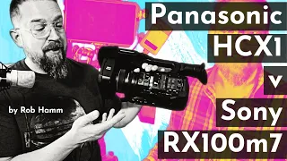 Why isn't the Panasonic HCX1 as Sharp/Clean/Good as the Sony RX100m7?