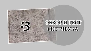 Обзор и тест бюджетного скетчбука | Он на уровне молескина?