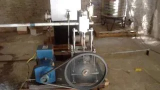 10HP Steam engine producing eletricity