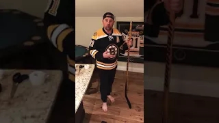 Marc Savard Taping Twigs #3 (Pastrnak, Marchand and Rask)