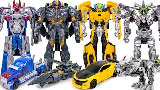 Transformers 5 TLK TURBO Changer Megatron Optimus Prime Bumblebee Grimlock Car Dinosaur Robot Toys
