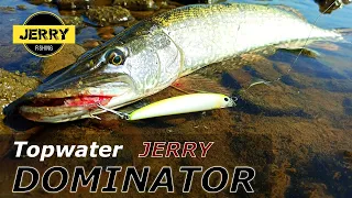 ЩУКА ЛАМАЄ КАТУШКУ / ДНІСТЕР / Приманка JERRY DOMINATOR