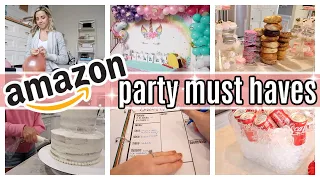 *NEW* AMAZON PARTY MUST HAVES DIY BIRTHDAY PARTY MUST HAVES  LINKS TIFFANI BEASTON HOMEMAKING 2022