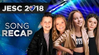 Junior Eurovision 2018 - Recap of All 20 Songs