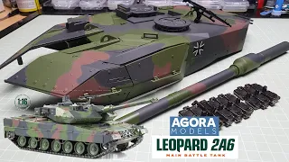 Build the 1:16 Scale Leopard 2A6 Main Battle Tank - Pack 1 - Stages 1-8