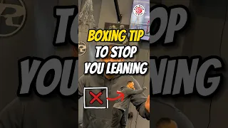 Do this to stop leaning when you punch #boxingtips #boxing #learnboxing #boxingtechnique #boxeo #fyp