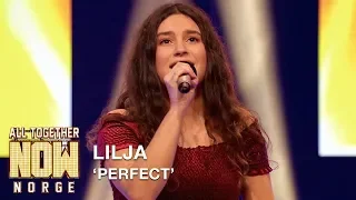 All Together Now Norge | Lilja sings Perfect by Ed Sheeran in the Sing-Off | TVNorge