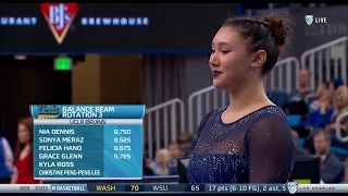 Kyla Ross (UCLA) - Balance Beam (9.900) - Ohio State at UCLA 2018