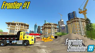 Frontier Map Episode 1 🚧 New Mining And Production Map 🚧 Farming Simulator 22 Mods