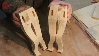 Amazing Techniques Fastest and Easiest Woodworking Creative Smart Craft - Work Wooden Chair