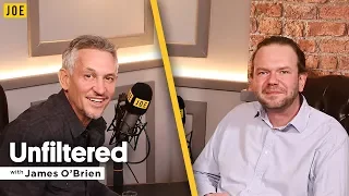 Gary Lineker interview on football, refugees & politics | Unfiltered with James O’Brien #16