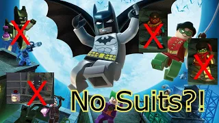 Is It Possible to Beat Lego Batman with No Suits?