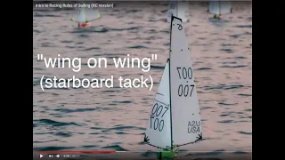 Intro to Racing Rules of Sailing (RC Version)