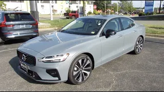 2022 Volvo S60 B5 FWD Momentum Walkaround, Start up, Tour and Overview