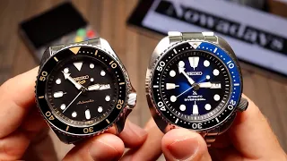 Почувствуй разницу | Что лучше Seiko 5 SRPD57K1 или Seiko SRPC25K1 на калибре 4R36?