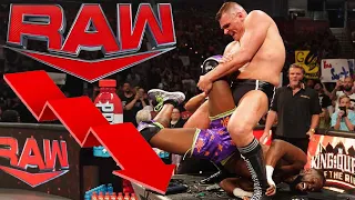 BORING SHOW = POOR RATINGS! WWE RAW RATINGS CONTINUE TO DROP! #WWE #WWERAW